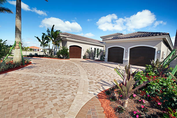 Permeable Paver Driveway in Delavan, IL